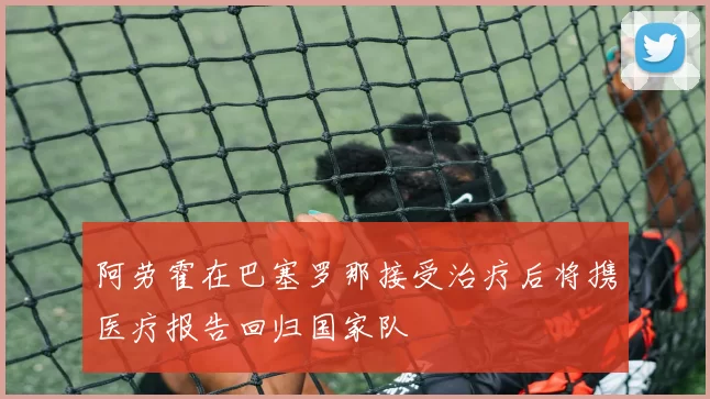 阿劳霍在巴塞罗那接受治疗后将携医疗报告回归国家队